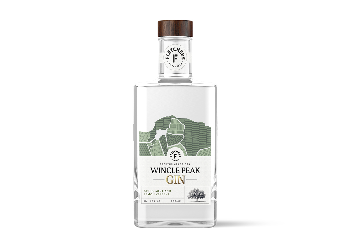 Fletcher’s Wincle Peak Apple, Mint & Lemon Verbena Gin | Products | Fletchers on the Farm