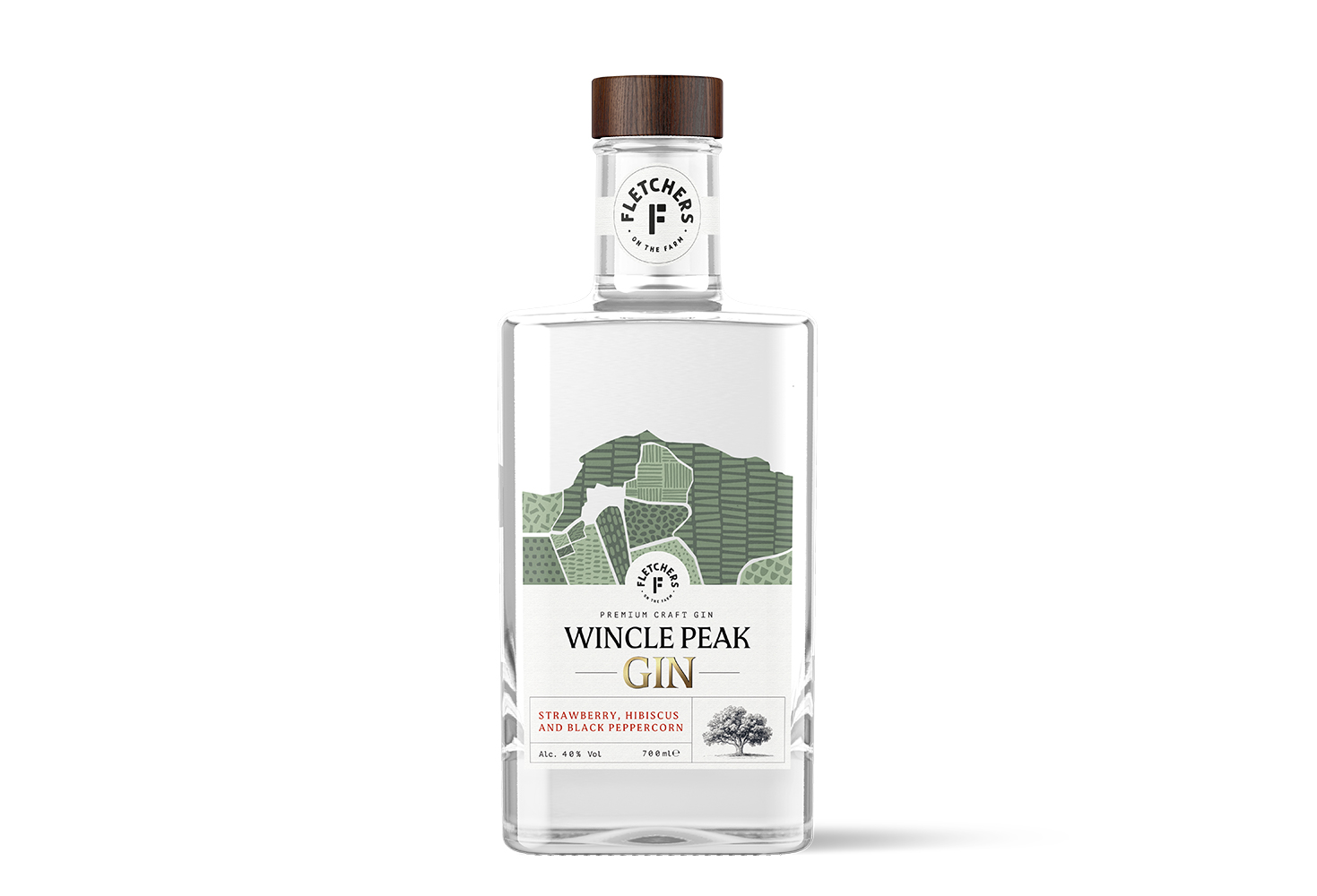 Fletcher’s Wincle Peak Strawberry, Hibiscus & Black Pepper Gin | Products | Fletchers on the Farm