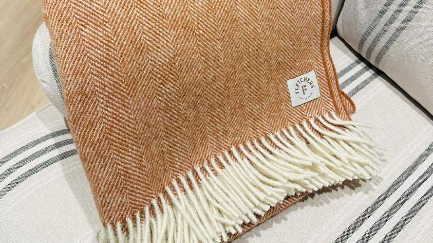 Wool Blanket | Products | Fletchers on the Farm